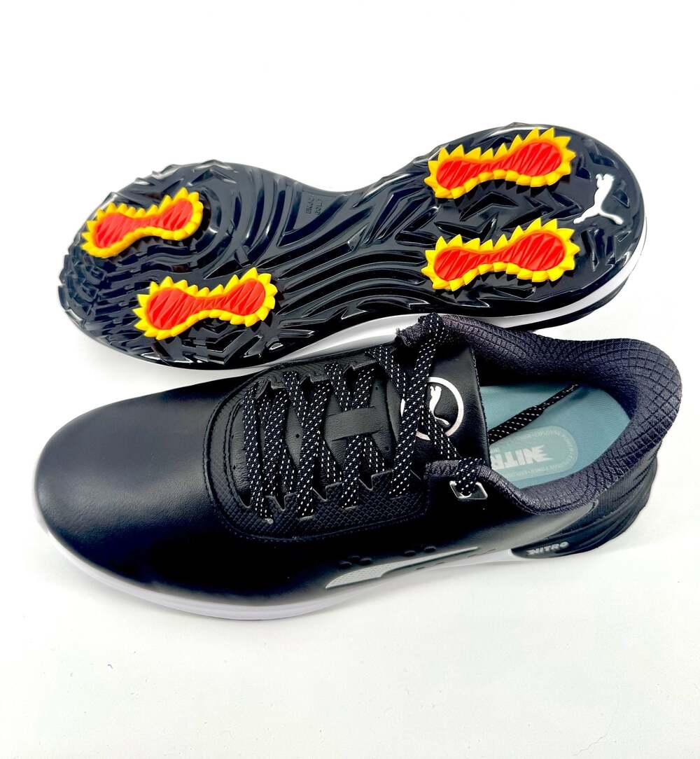 Puma Phantomcat Nitro Men's Golf Shoes Size 8.5 NIB Waterproof Black 378939-04